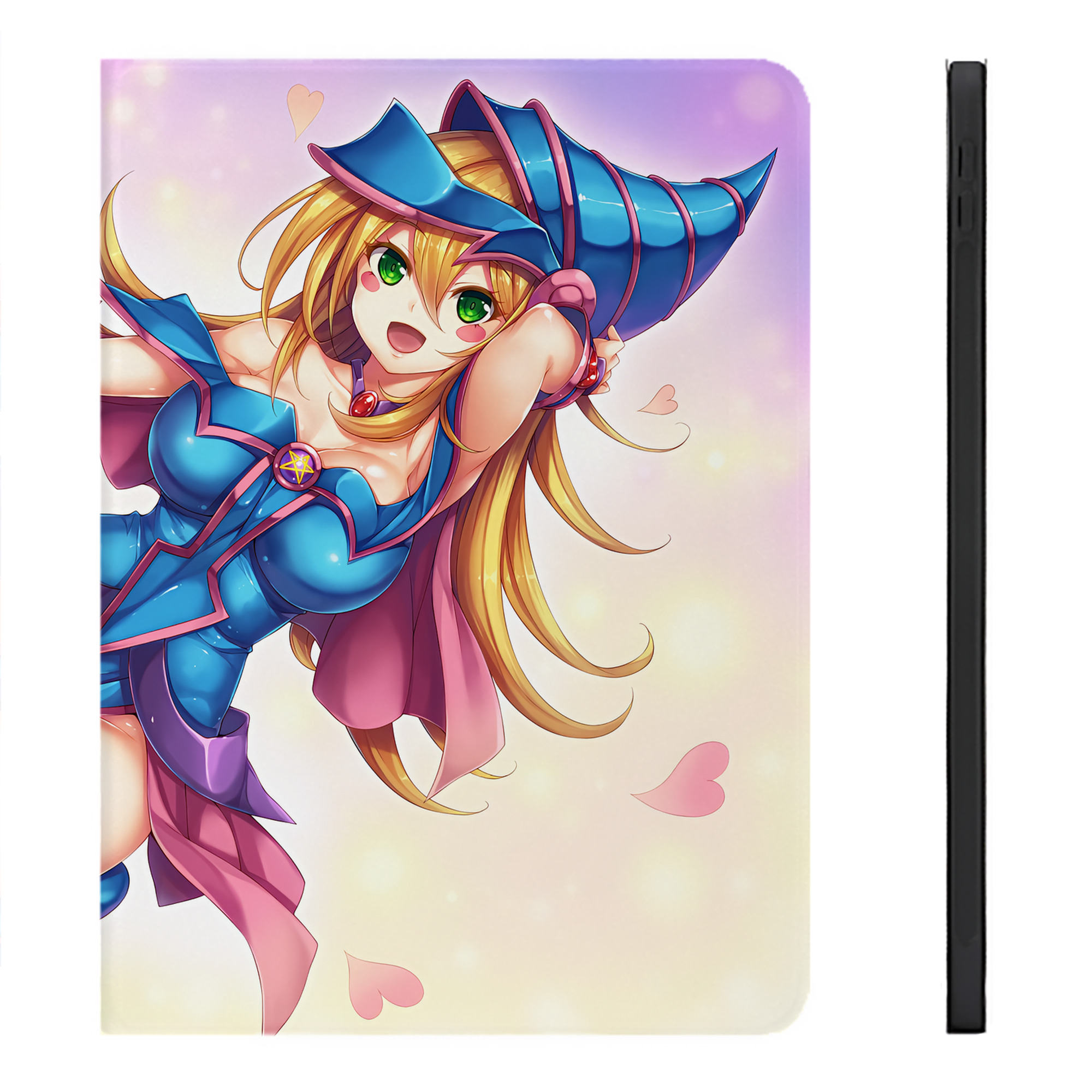 （画像用） 遊☆戯☆王 Yu-Gi-Oh! IPadケース ペンホルダー付き ブックスタイルデザイン